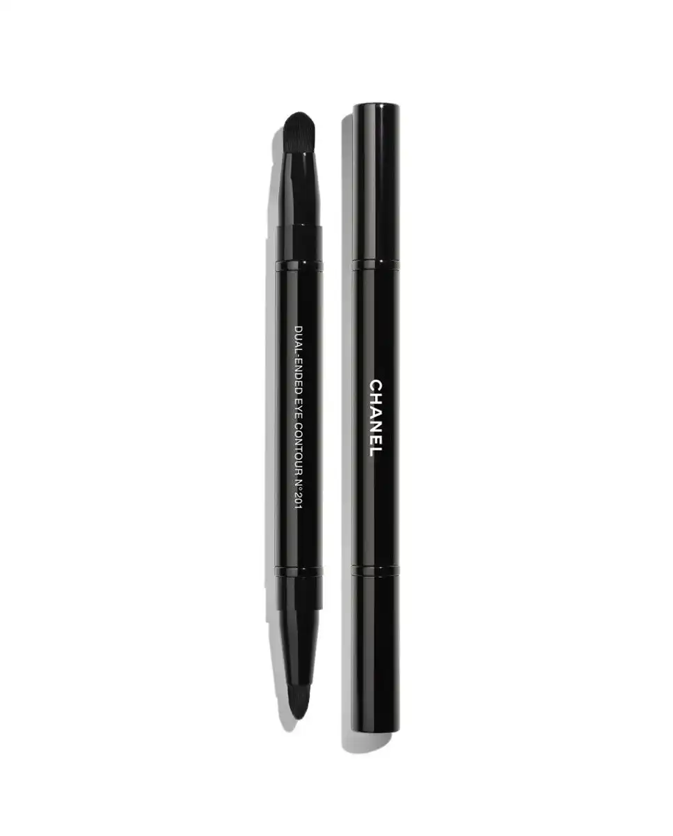 CHANEL - Pinceau Duo Contour Yeux Rétractable N°201 Pincel Dúo Retráctil Para El Contorno De Los Ojos. - Chanel - Comparador de precios