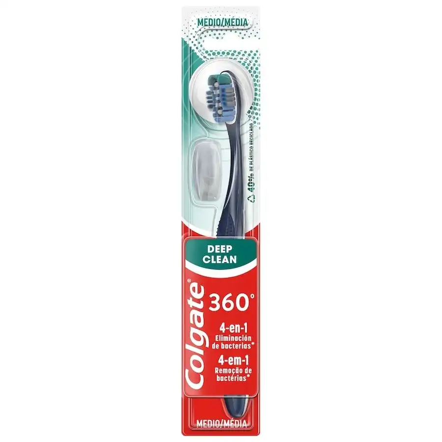 Colgate - 360º Medio Cepillos de dientes y limpiadores de lengua 100 ml unisex - Colgate - Comparador de precios