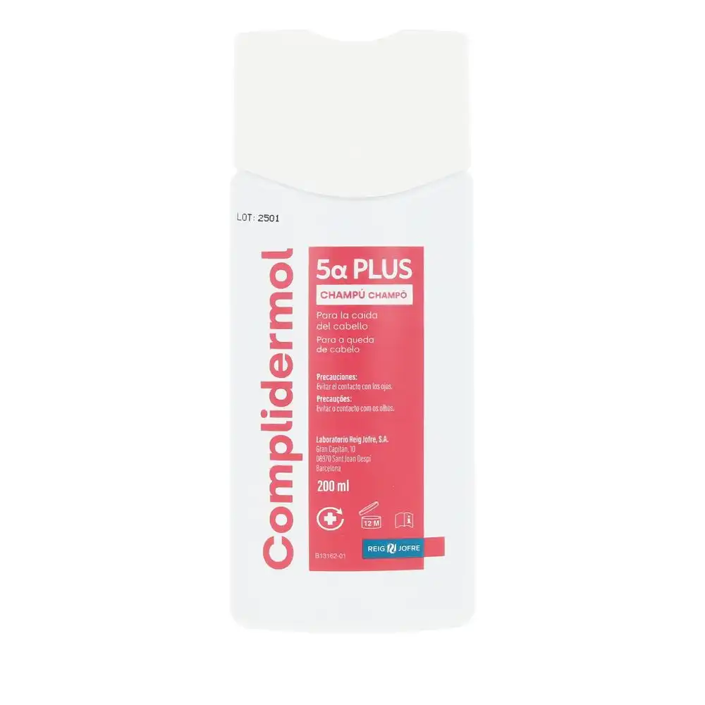 Complidermol 5 Alfa Plus champú 200 ml - Complidermol - Comparador de precios