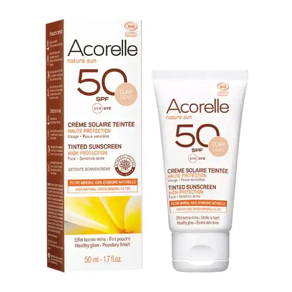 Crema Solar Color Light Spf 50 - ACORELLE - Comparador de precios