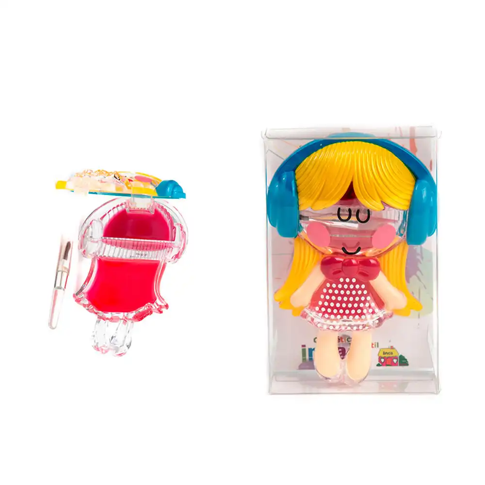 Dúo Brillo De Labios En Cajta Con Forma De Muñeca - Inca - Comparador de precios