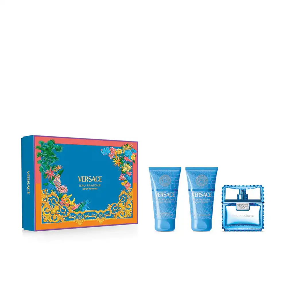 Eau Fraiche Man Estuche 3 pz - Versace - Comparador de precios