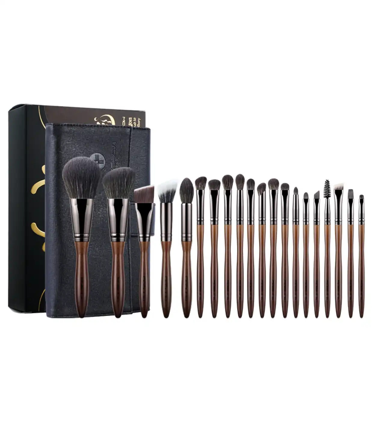 Eigshow - *Chinese Dragon* - Set 20 brochas de maquillaje - Ebony - Eigshow - Comparador de precios