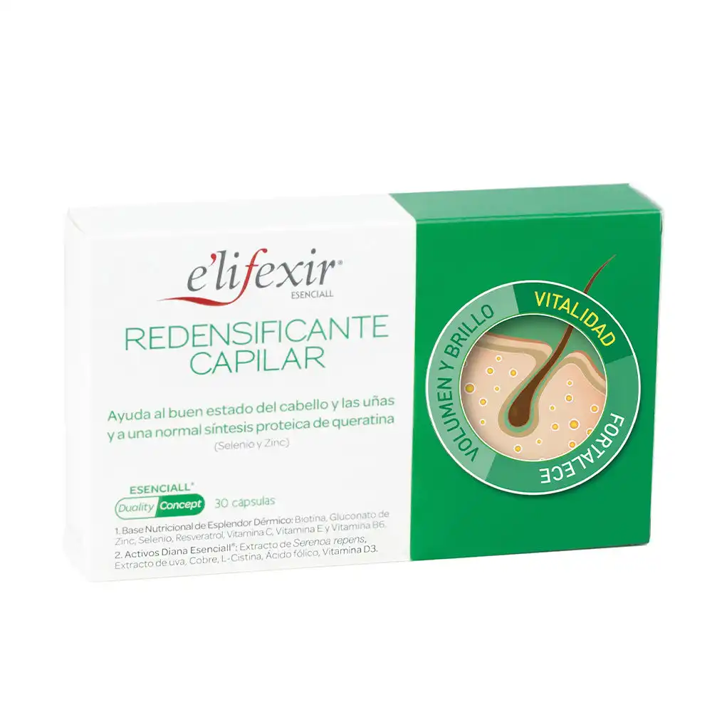 Esenciall redensificante capilar cápsulas 30 u - E'lifexir - Comparador de precios