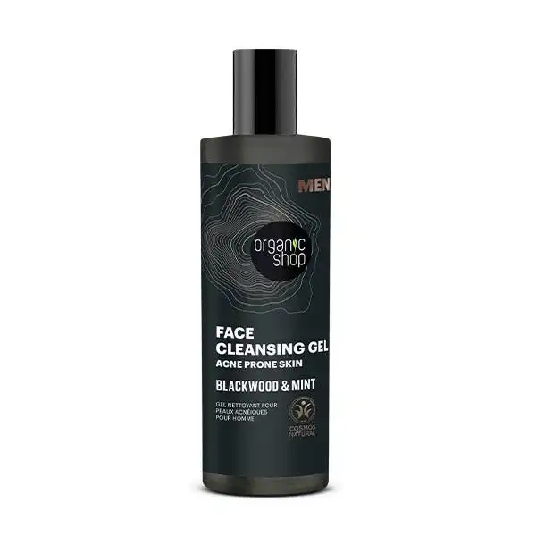 Face Cleansing Gel Blackwood & Mint - Organic Shop - Comparador de precios