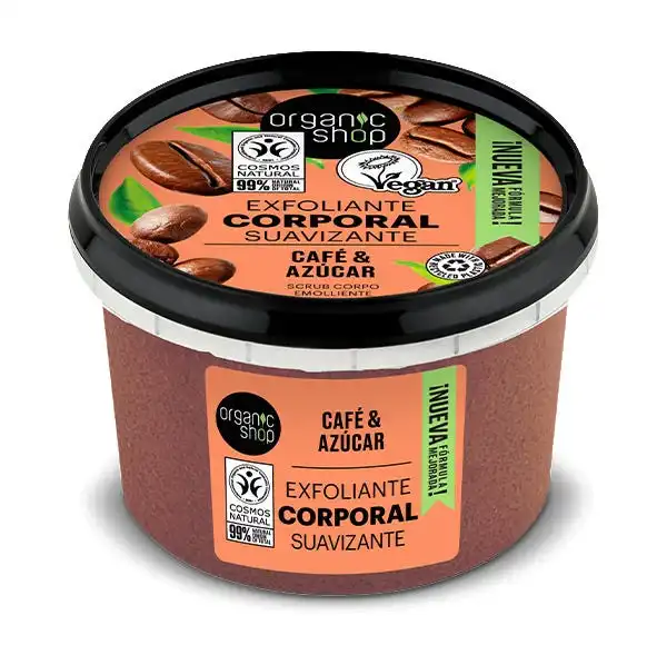 Foamy Body Scrub Brazilian Coffee - Organic Shop - Comparador de precios
