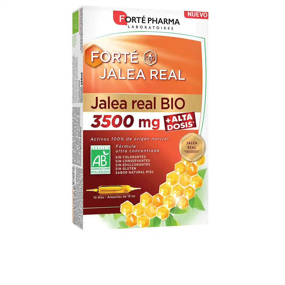 Forté Jalea Real Bio 3500 Mg ampollas 10 x 15 ml - Forté Pharma - Comparador de precios