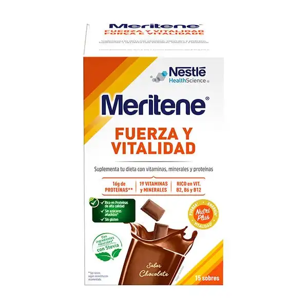 Fuerza Y Vitalidad Sobres - Meritene - Comparador de precios