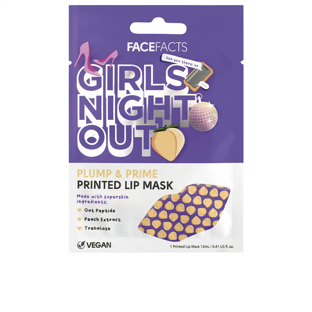 Girls Night Out printed lip mask 12 ml - Face Facts - Comparador de precios