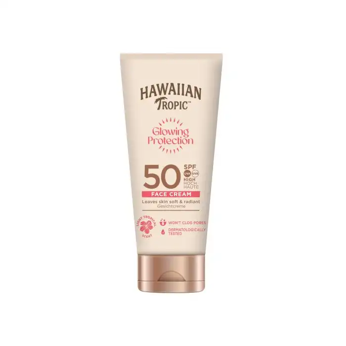 Glowing Protection Crema Facial SPF 50 - Hawaiian Tropic - Comparador de precios