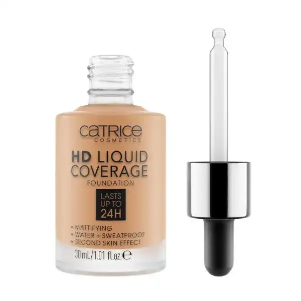 Hd Base Cobertura LÃquida 46 Camel Beige - CATRICE - Comparador de precios
