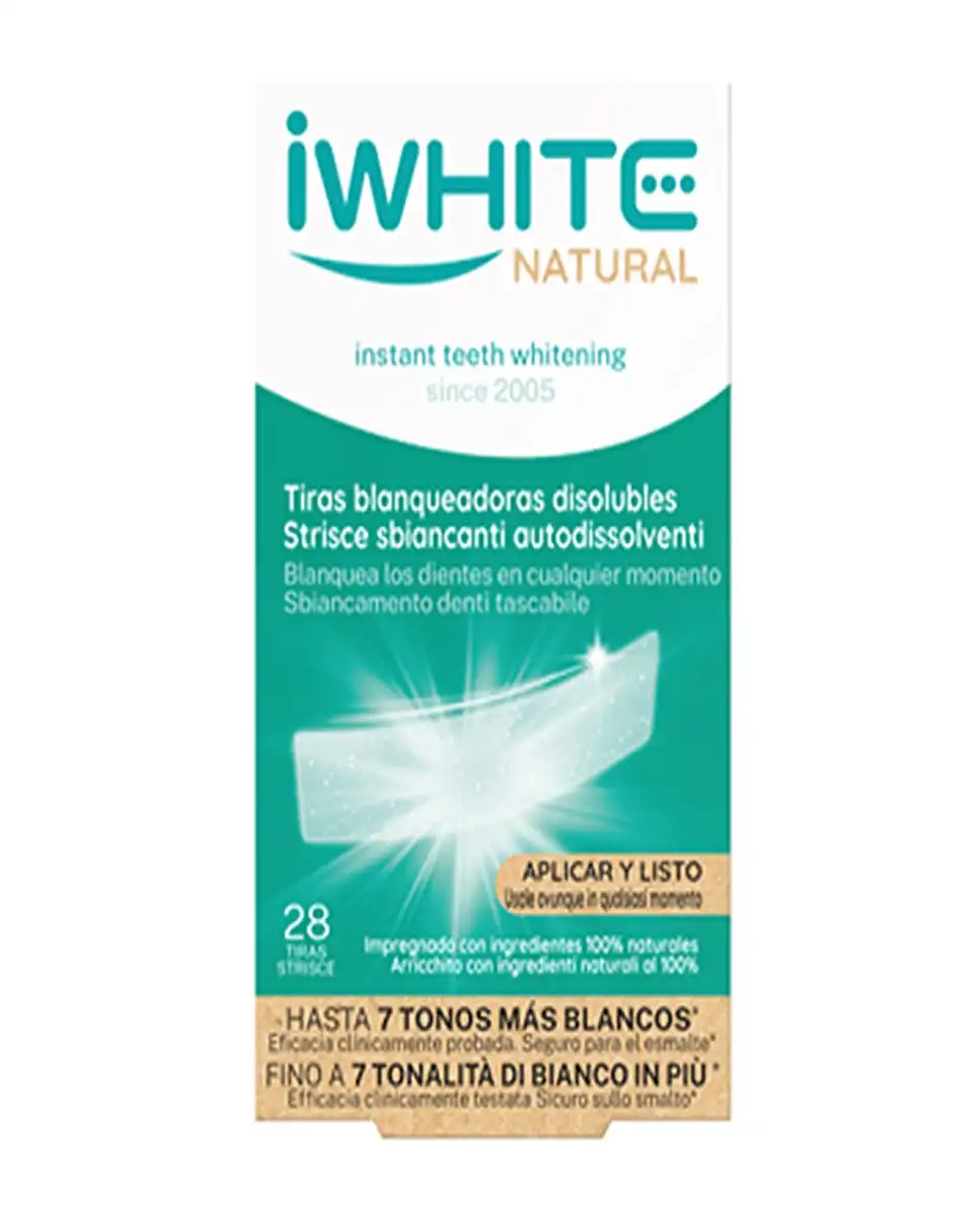 IWHITE - Tiras Blanqueadoreas Natural - iWHITE - Comparador de precios