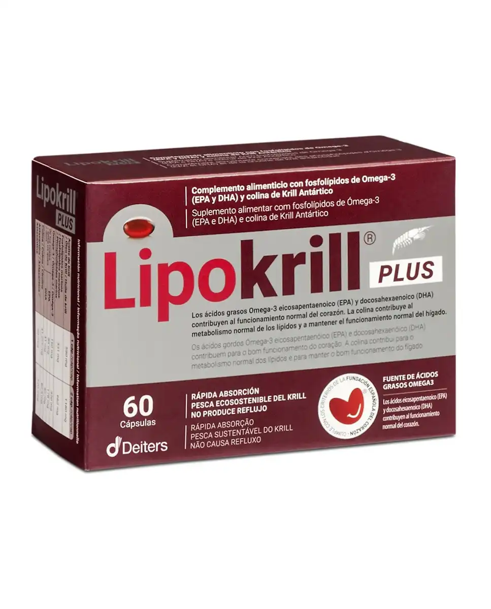 Lipokrill - Cápsulas Para El Colesterol - Lipokrill - Comparador de precios