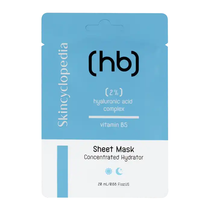 Mascarilla Facial Hidratante con Ácido Hialurónico y Vitamina B5 20 ml - SKINCYCLOPEDIA - Comparador de precios