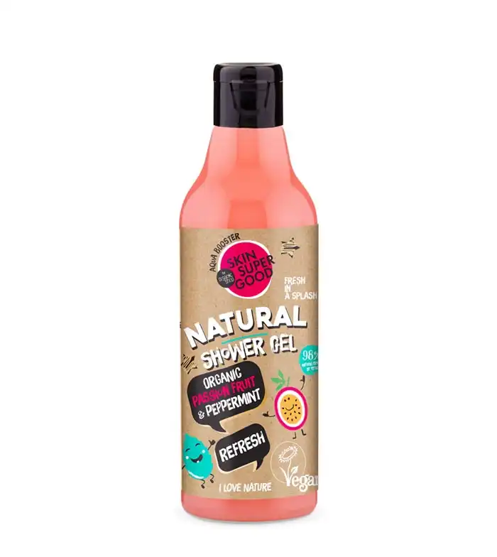 Organic Shop - *Skin Super Good* - Gel de ducha natural - Fruta de la pasión y menta 250ml - Organic Shop - Comparador de precios