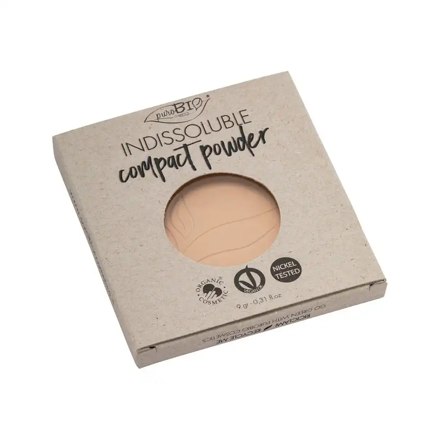 Purobio - Indissoluble Compact Maquillaje en Polvo Polvos de maquillaje 9 g 01 - Purobio - Comparador de precios