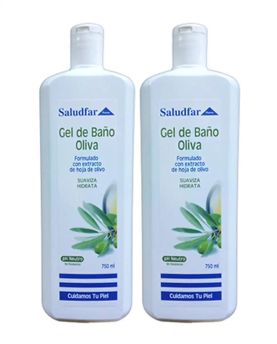 SALUDFAR - Duplo Gel de baño Dermoliva Saludfar. - SALUDFAR - Comparador de precios