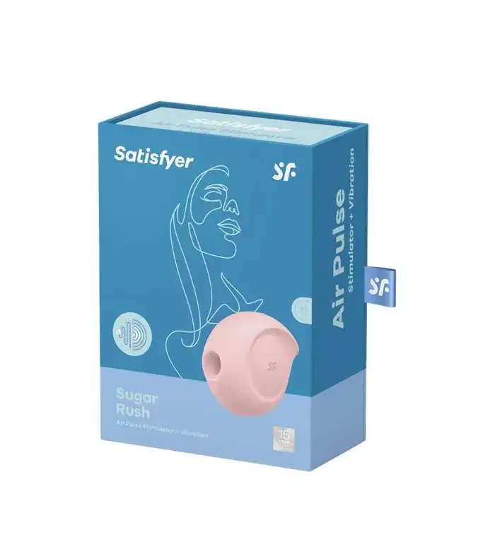 Satisfyer - Estimulador de clítoris Sugar Rush - Rosa - SATISFYER - Comparador de precios