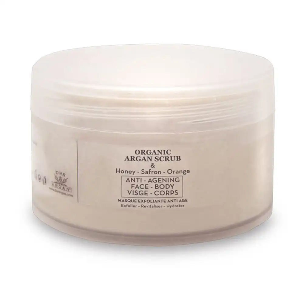Scrub Exfoliante revitalizante de argán crub exfoliante 200 ml - Diar Argan - Comparador de precios