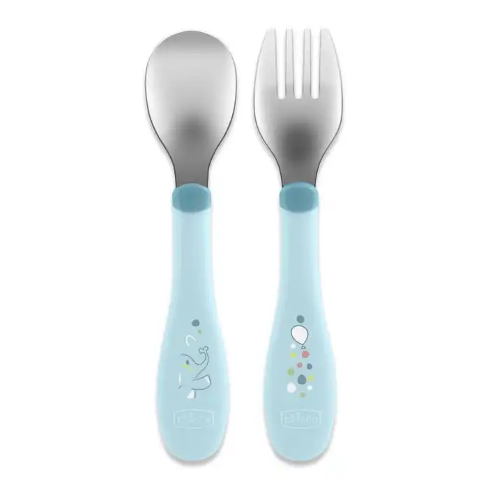Set Cubiertos Inoxidable  Chicco - Chicco - Comparador de precios