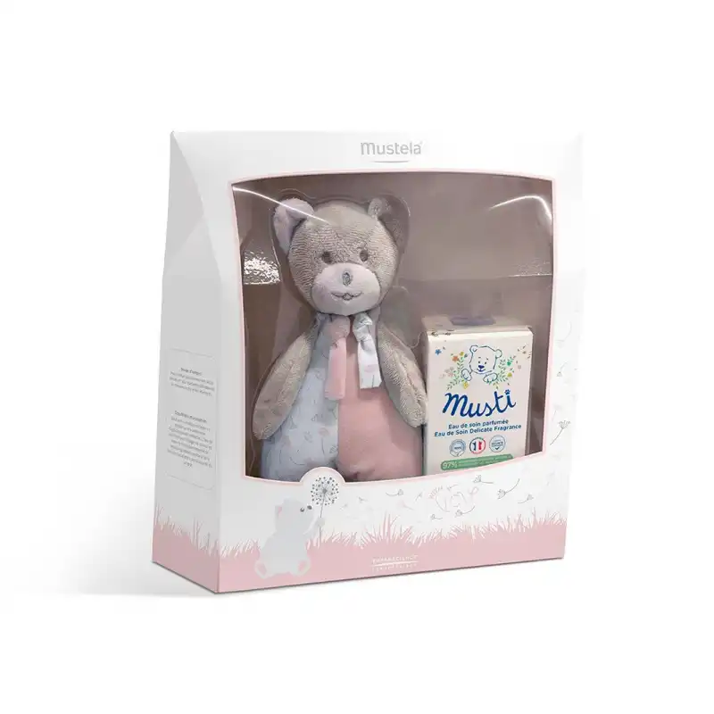 Set Mustela Musti Eau De Soin Perfume 50 Ml Osito Rosa - Mustela - Comparador de precios