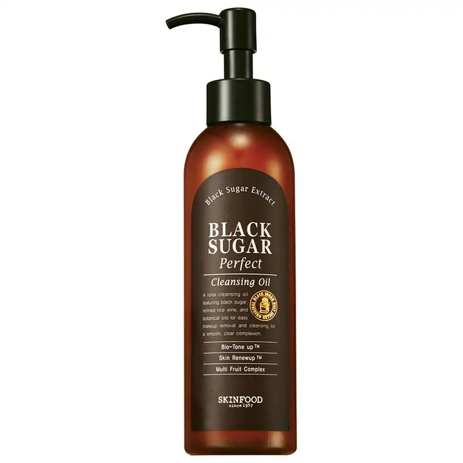SKINFOOD - Black Sugar Perfect Cleansing Oil Aceites limpiadores 200 ml unisex - Skinfood - Comparador de precios