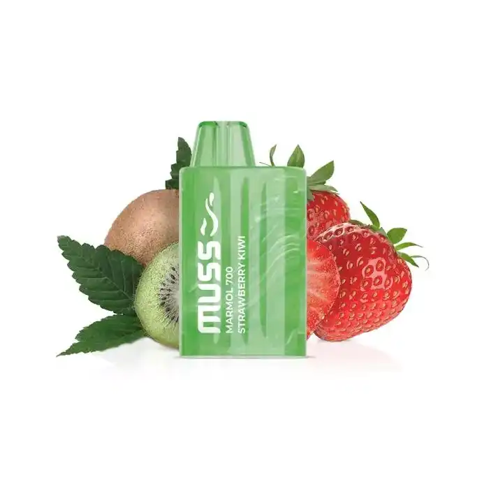 Vapeador Mármol Strawberry Kiwi 700 - Muss - Comparador de precios