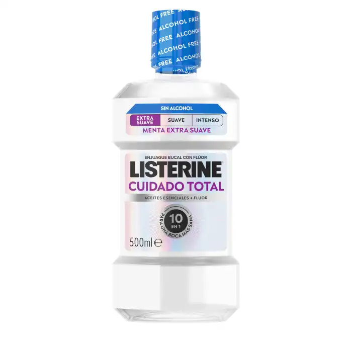 Enjuague Bucal Cuidado Total Extra Suave 500 ml - Listerine - Comparador de precios