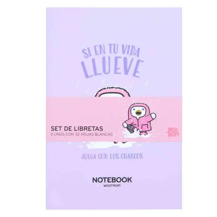 ¡25% DTO! Set 2 Libretas  Mostropi - Mostropi - Comparador de precios
