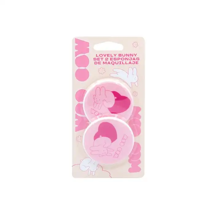 Lovely Bunny 2 Esponjas de Maquillaje - Woo oow - Comparador de precios