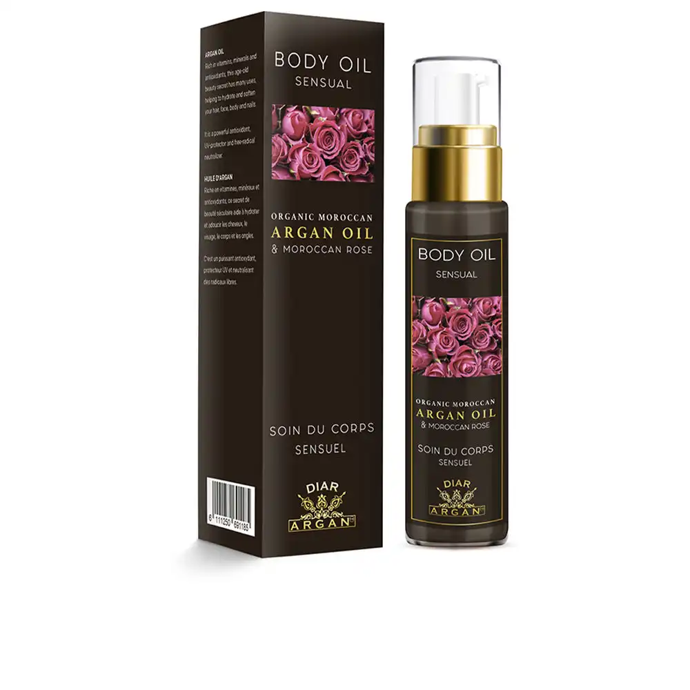 Aceite Corporal Sensual de argán y rosa de marruecos 50 ml - Diar Argan - Comparador de precios
