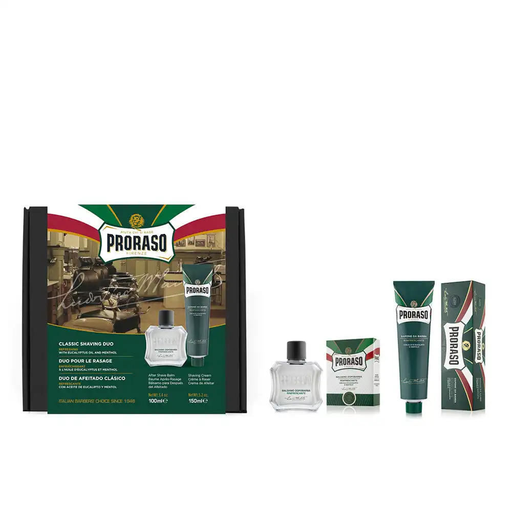 Afeitado Clásico Rinfrescante lote 2 pz - Proraso - Comparador de precios