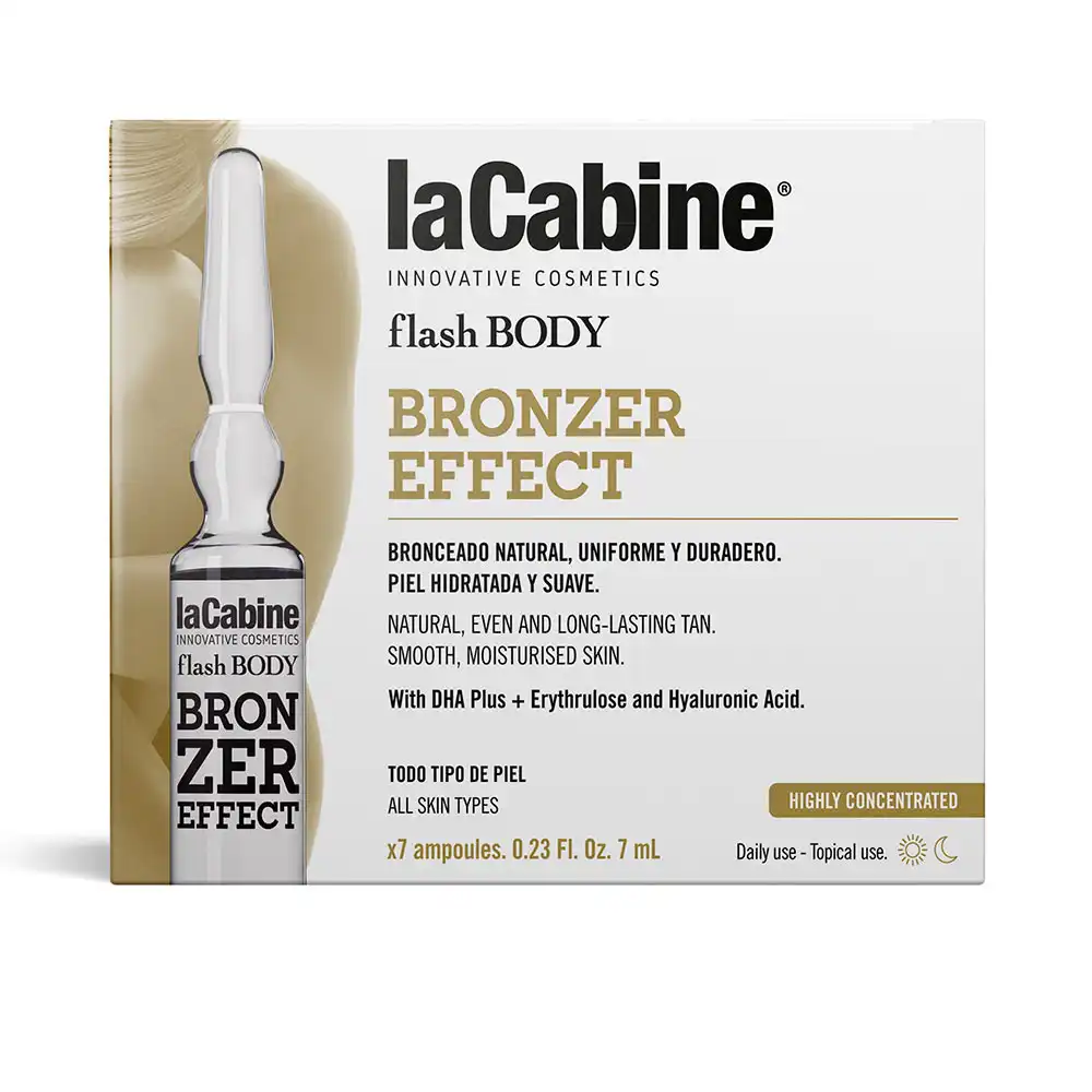 Ampollas Corporales bronzer effect 7 x 7 ml - LA CABINE - Comparador de precios