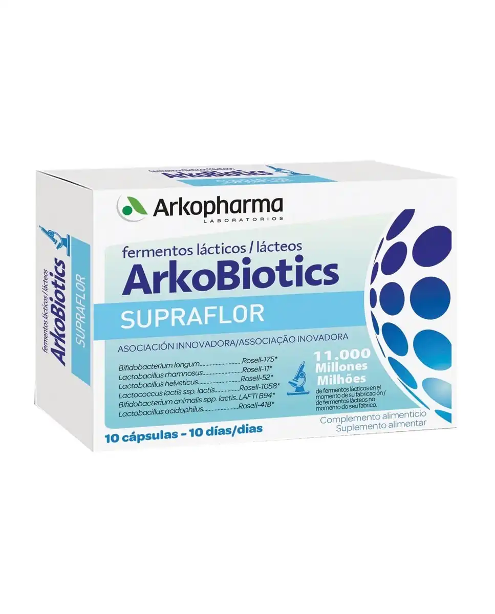 Arkopharma - 10 Cápsulas Supraflor Arkobiotics - Arkopharma - Comparador de precios