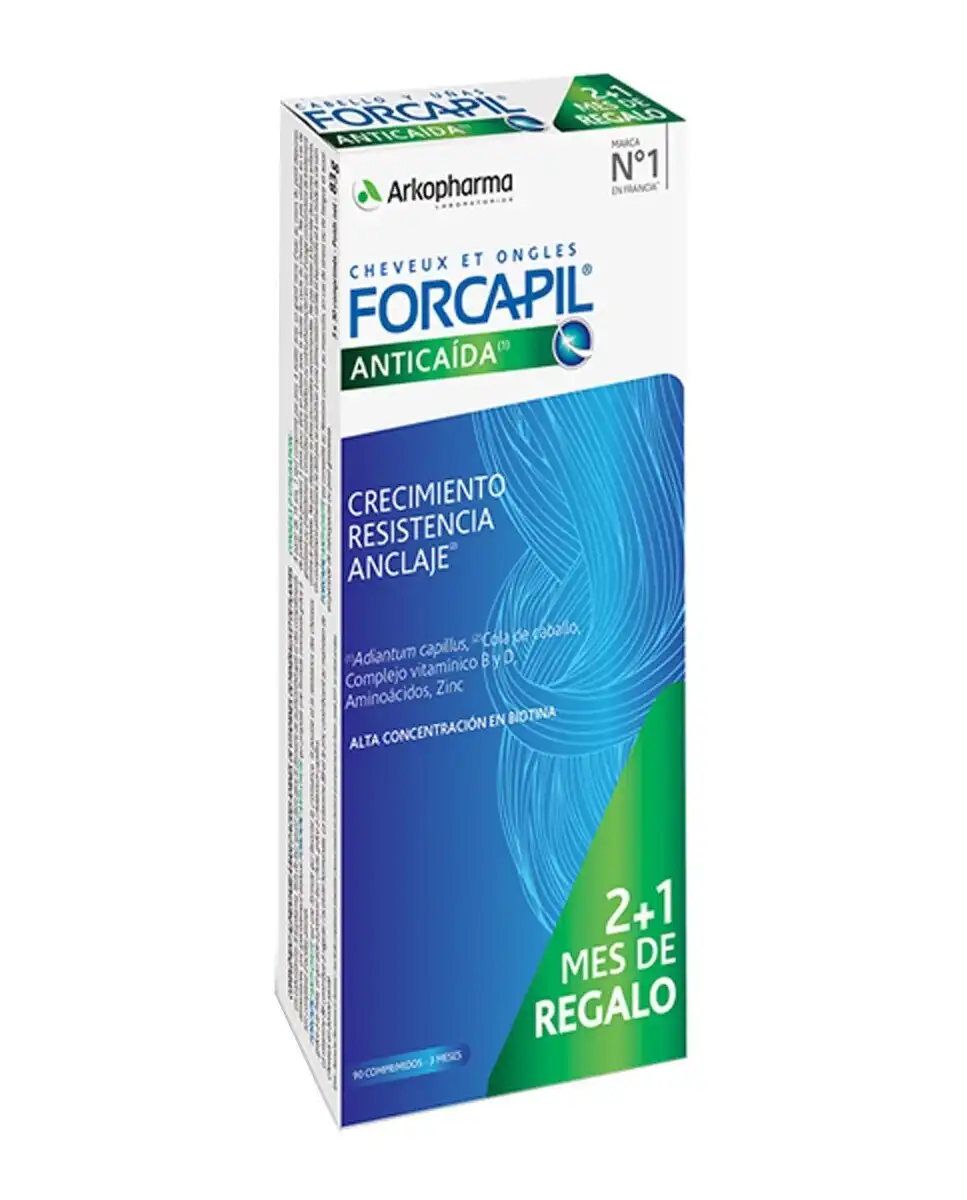 Arkopharma - 90 Comprimidos Forcapil Anticaída Arkopharma. - Arkopharma - Comparador de precios
