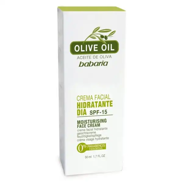 Babaria Crema Facial Hidratante Oliva 50 ml - Babaria - Comparador de precios