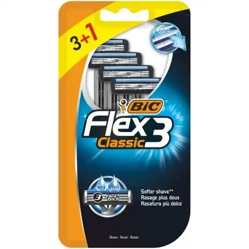 BIC Flex 3 Und. Maquinilla de Afeitar - Bic - Comparador de precios