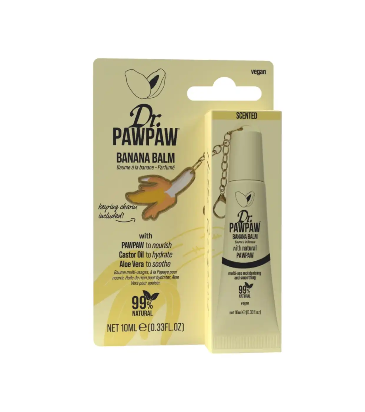 Dr. PAWPAW - Bálsamo labial con charm - Banana Charm - Dr PawPaw - Comparador de precios
