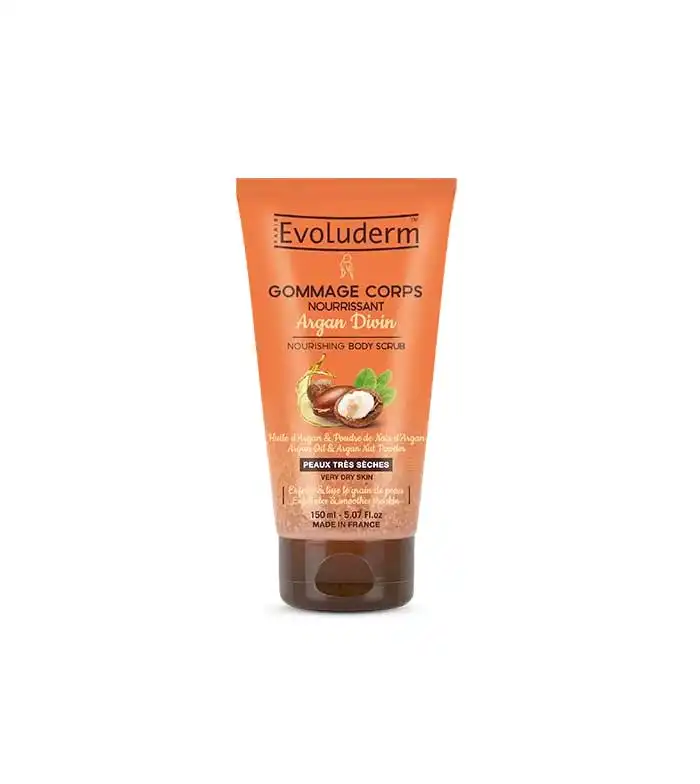 Evoluderm - Exfoliante corporal nutritivo Argan Divin - Pieles muy secas - Evoluderm - Comparador de precios
