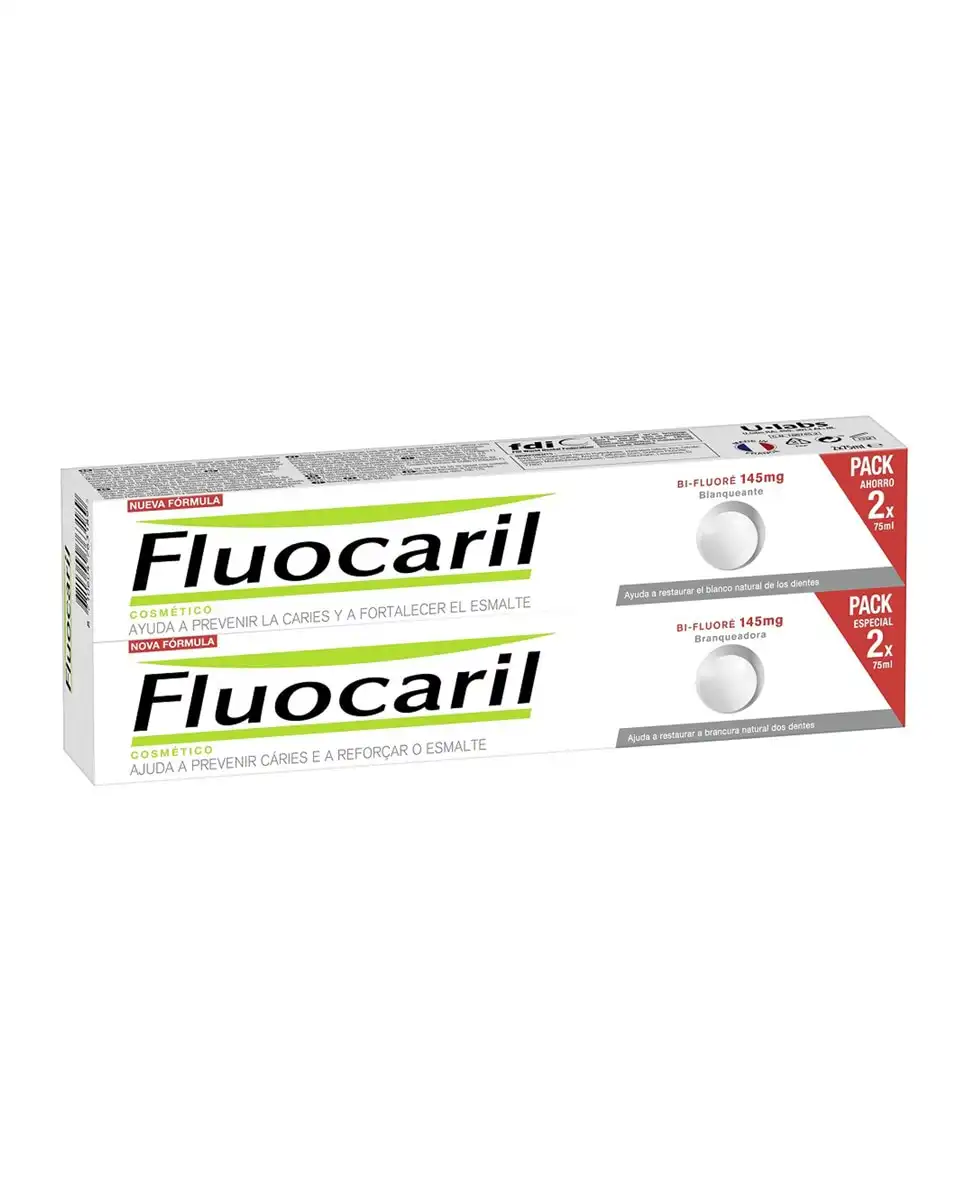 Fluocaril - Duplo Dentífrico Blanqueante - Fluocaril - Comparador de precios