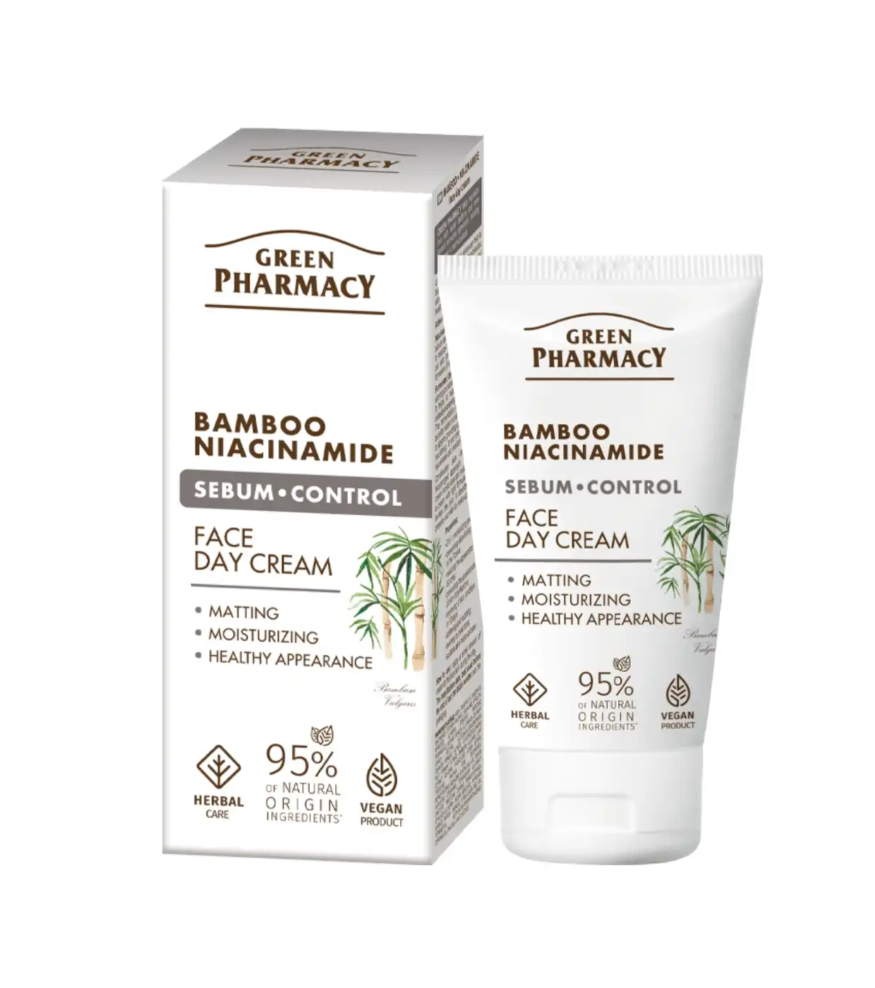 Green Pharmacy - Crema facial control de sebo día - Bambú + Niacinamida - Green Pharmacy - Comparador de precios