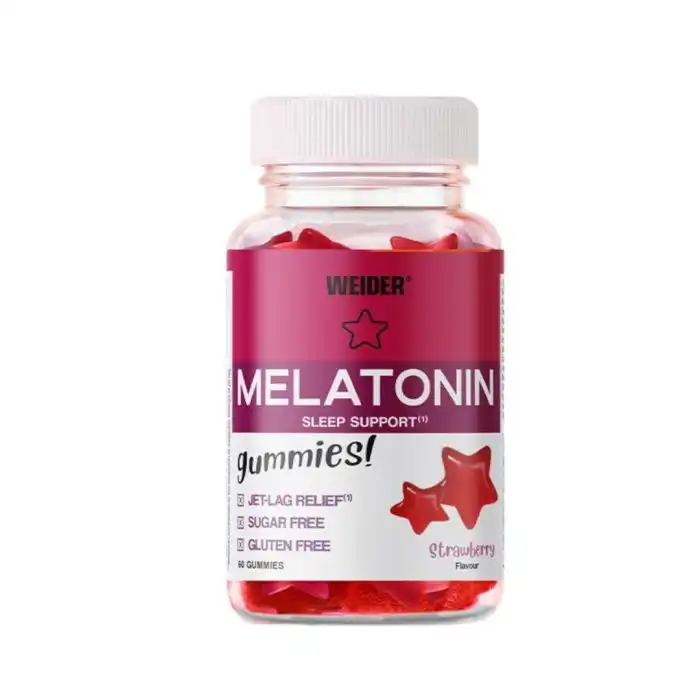 Gummies Melatonina Fresa - Weider - Comparador de precios
