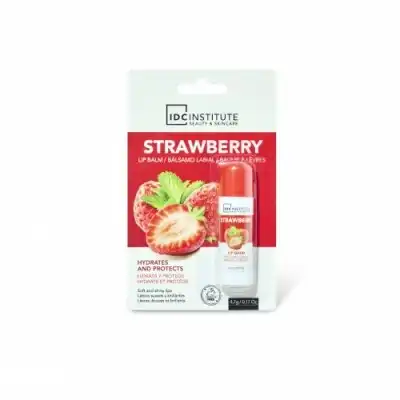 IDC IDC Institute Lip Balm Strawberry, 4.7 gr - IDC - Comparador de precios