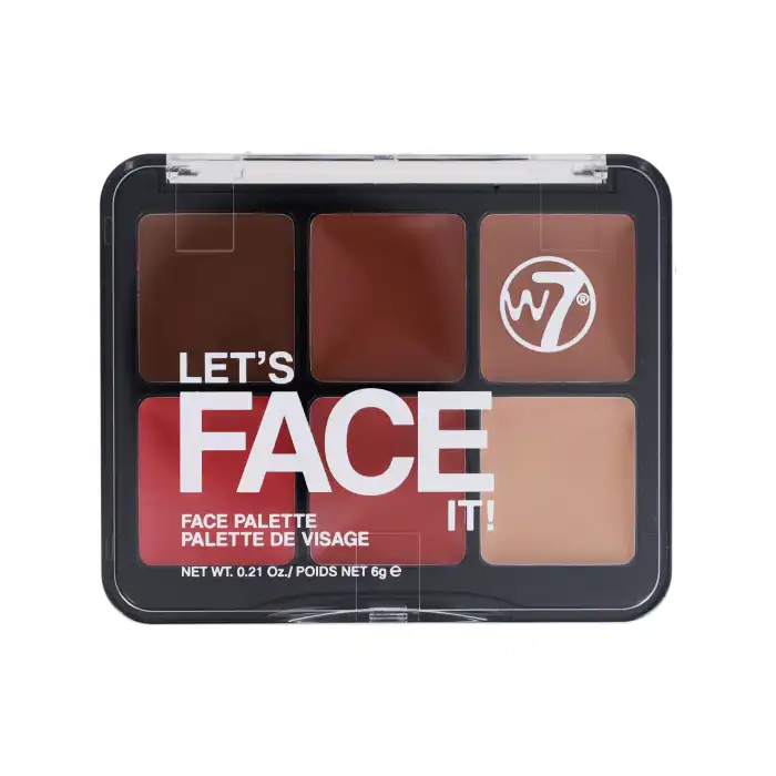 Let's Face It Paleta de Rostro  W7 - W7 - Comparador de precios