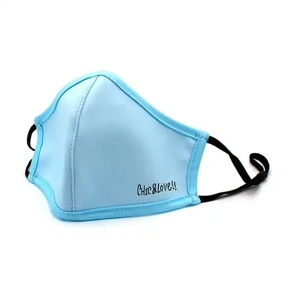 Mascarilla Reutilizable Azul Claro 1Ud - Chic & Love - Comparador de precios