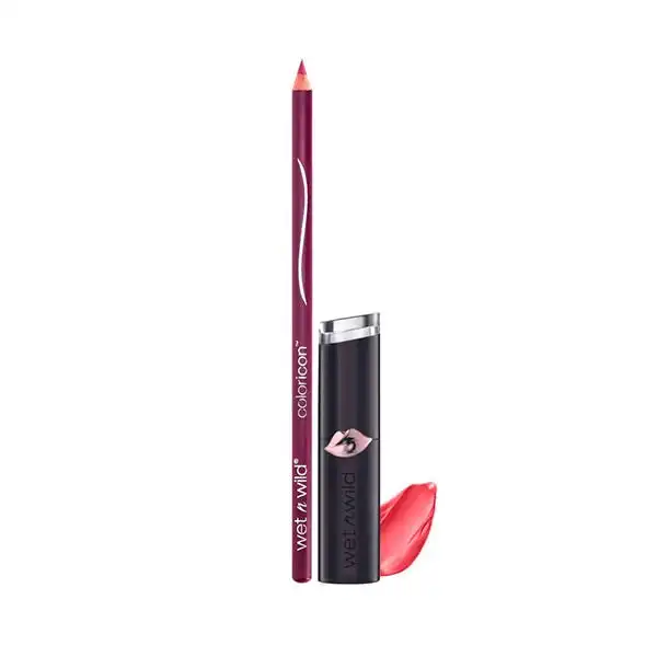 Megalast Matte + Lipliner De Regalo Wine Room + Fuchsia - WET n WILD - Comparador de precios