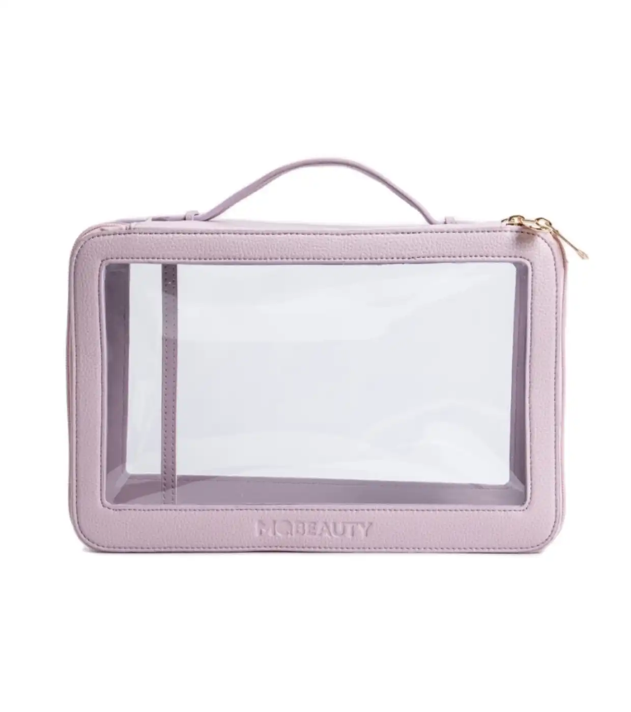 MQBeauty - Neceser transparente con dos compartimentos - Lavanda - MQBeauty - Comparador de precios
