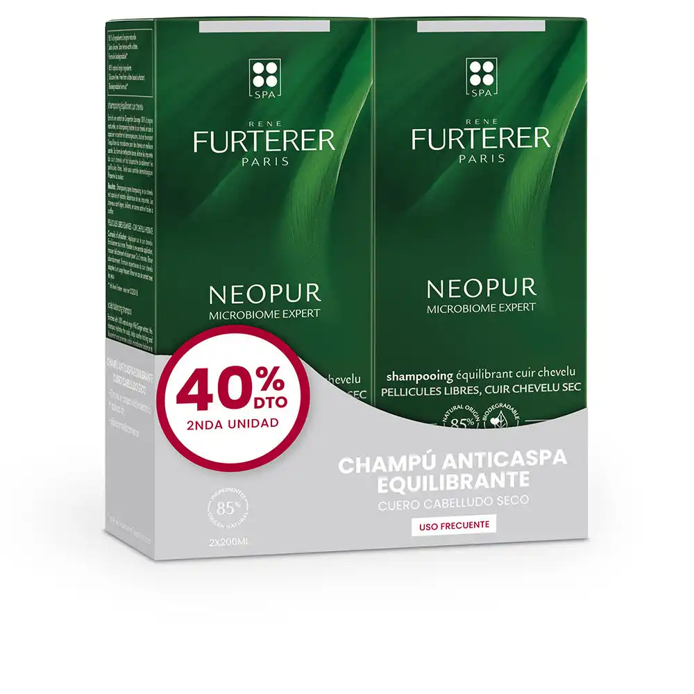Neopur Microbiome Expert champú anticaspa seca duo 2 x 150 ml - René Furterer - Comparador de precios