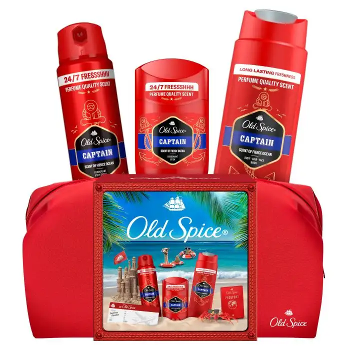 Old Spice Captain Bolsa De Viaje Set De Regalo - Old Spice - Comparador de precios