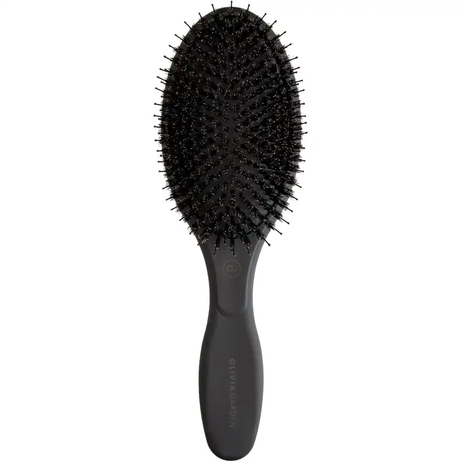 Olivia Garden - Expert Care Oval, Cerdas de Jabalí y Nylon Negro Cepillos planos 1 pieces unisex - Olivia Garden - Comparador de precios
